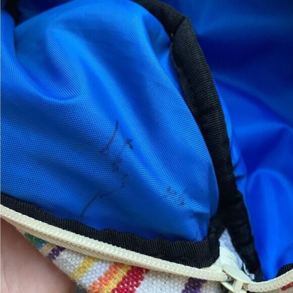 KAVU Interwoven Prism Stripe Rope Sling Bag - Picture 10 of 16